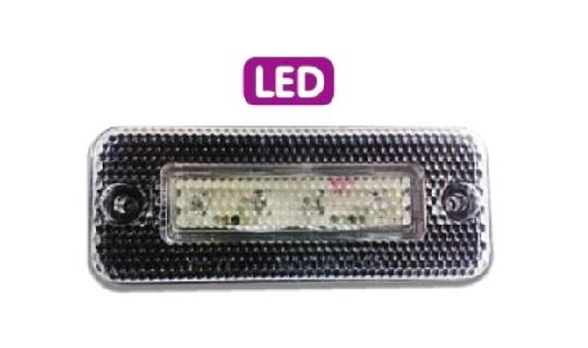 12V-24V KAŞ TEPE LAMBASI (LEDLİ) (KIRMIZI) MAN-MERCEDES