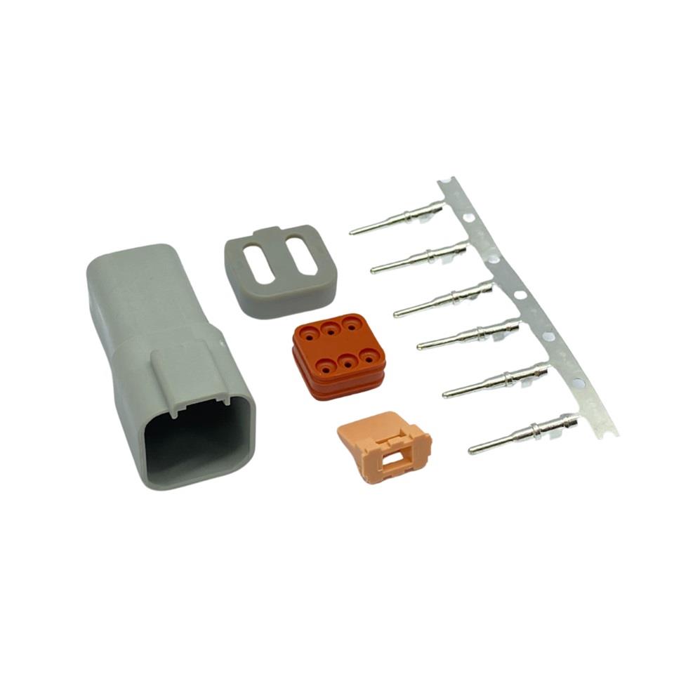 DEUTSCH SOKET (6 FİŞ KABLOSUZ) İŞ MAKİNESİ