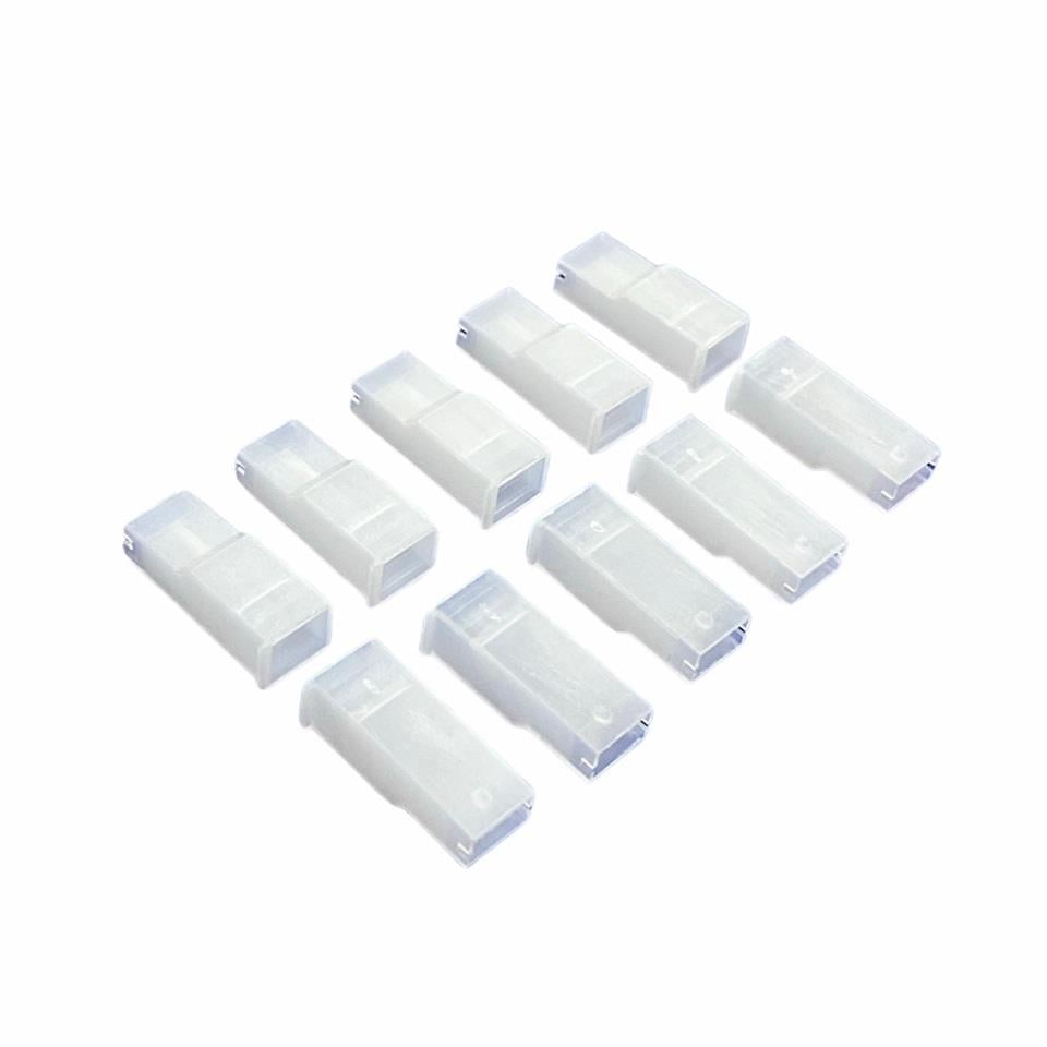 TEKLİ KONNEKTOR KİLİTLEMELİ (FİŞ KILIFI) STANDART 6.3 MM (BEYAZ) (10 AD)