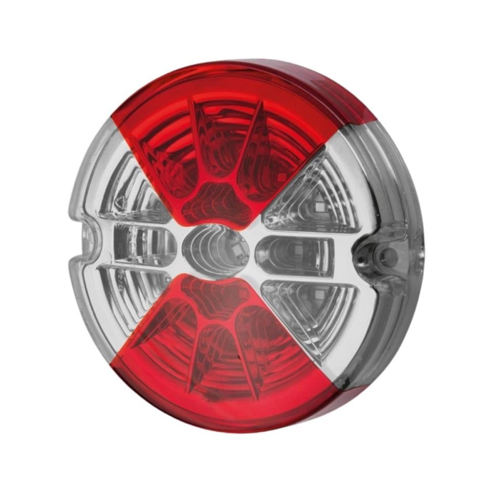 12V-24V STOP LAMBASI YUVARLAK (17 LEDLİ) (4 FONKSİYONLU) (120*30 MM)