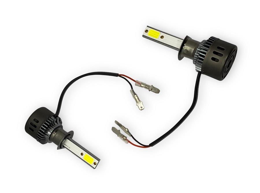 9V-36V H1 COB LED XENON FAR AMPUL SETİ 6500K 9600 LÜMEN