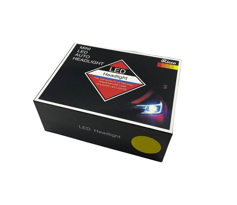 12V-24V H3 COB LED XENON FAR AMPUL SETİ 2000K 8000 LÜMEN (ALTIN SARI) 