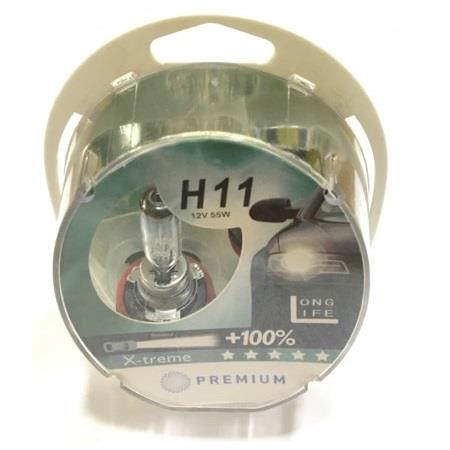 PREMIUM 12V H11 AMPUL 55W +%100 FAZLA IŞIK X-TREME VISION (2 AD)