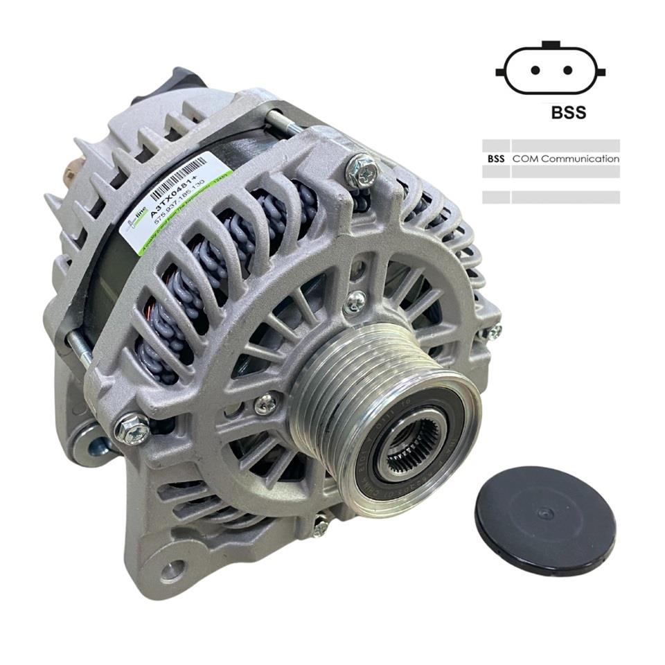 12V ALTERNATÖR DİNAMO MITSUBISHI TİPİ 185 A (2 FİŞ) (BSS) OPEL MOVANO-RENAULT MASTER