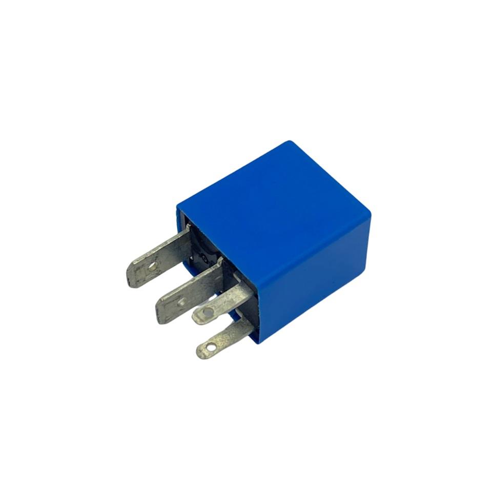 12V RÖLE 4 UÇLU MİKRO (MAVİ) (30-85-86-87a) OEM