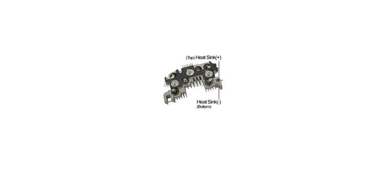 DİYOT TABLASI  TARAK DELCO TİPİ (70 A) İŞ MAKİNASI-CUMMINS-BMC BELDE-CATERPILLAR-DAEWOO DOOSAN