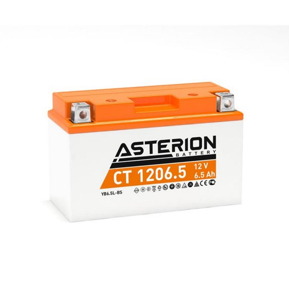 ASTERION 12V 6.5 AH MOTOSİKLET AKÜSÜ (138*65*100) (12N6.5L-BS) (SMF) 