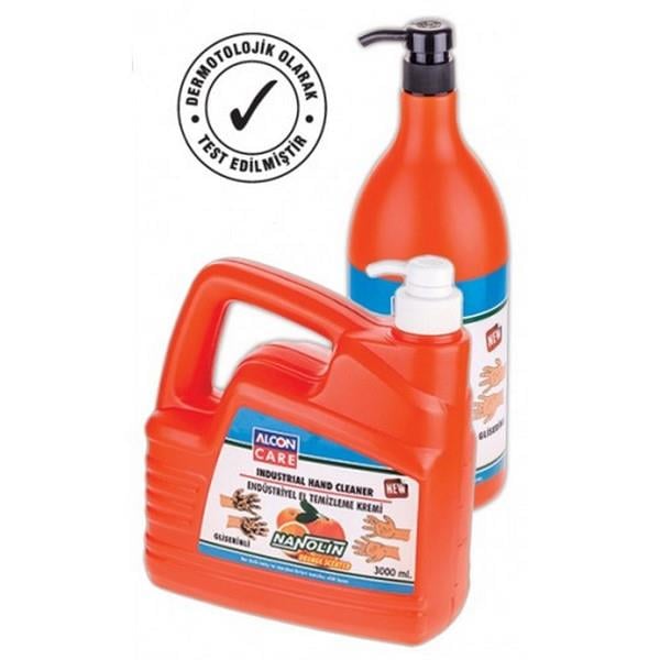 ALCON ENDÜSTRİYEL EL TEMİZLEME KREMİ (GLİSERİNLİ) (3000 ML)