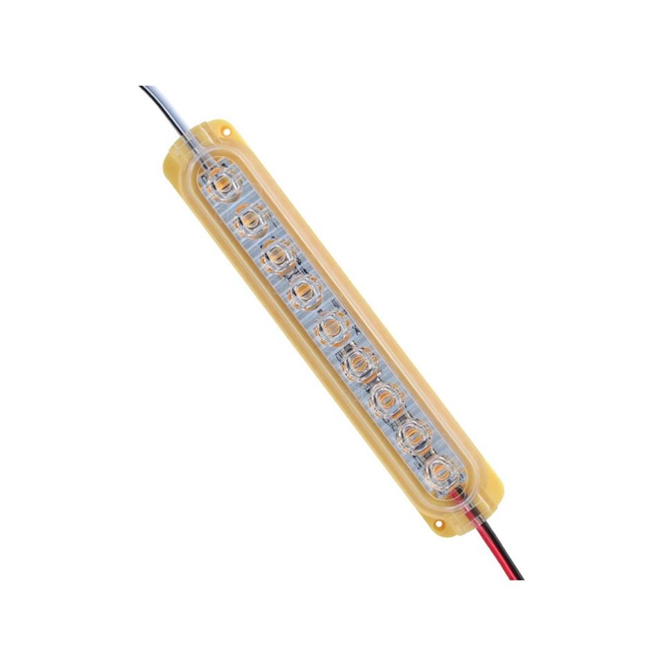 12V-24V LED MİNİ BAR OFF-ROAD ÇAKARLI SARI (142*25 MM)