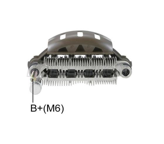 DİYOT TABLASI  TARAK 100 MM 8 DİYOT (M6 SOL CIVATA) (İKAZ DİYOTLU) DAR