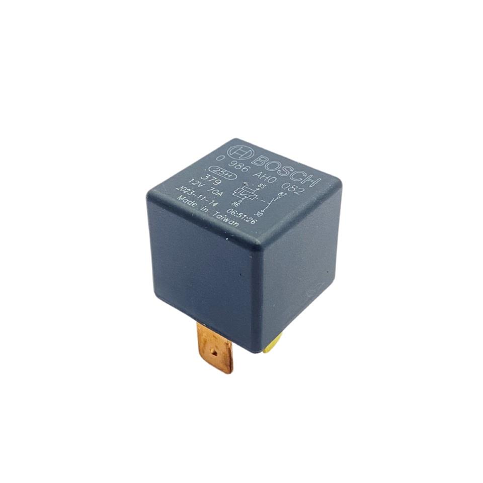 BOSCH 12V RÖLE 4 UÇLU 70 A (DİRENÇLİ) (30-85-86-87)