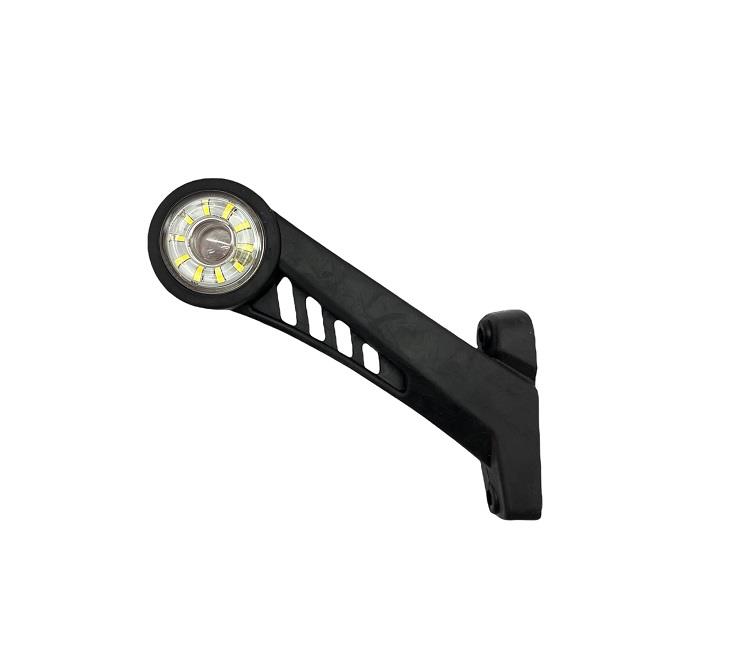 12V-24V DORSE DIŞ İŞARET BOYNUZ TAKOZ LAMBASI UZUN (LEDLİ) (2 FONKSİYONLU-DÖNERLİ) KIRMIZI-BEYAZ