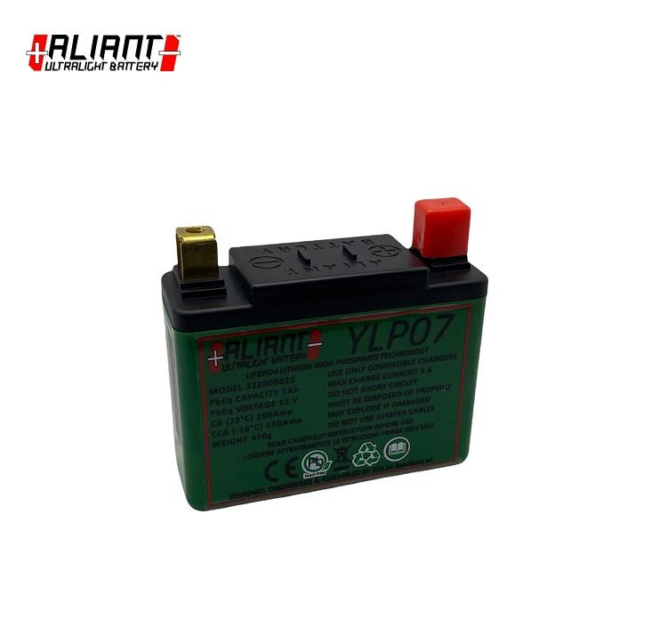 12V 7 AH MOTOSİKLET AKÜSÜ (LIFEPO4 LİTYUM IRON BATTERY) 260 A (EN) (115*40*100) (450 GR) ITALY