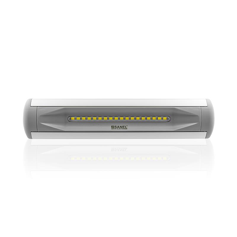 SANEL 10V-30V İC-DIŞ AYDINLATMA LAMBASI (TAVAN LAMBASI) (18*0.5W LED) (SU GEÇİRMEZ) (286*60 MM)