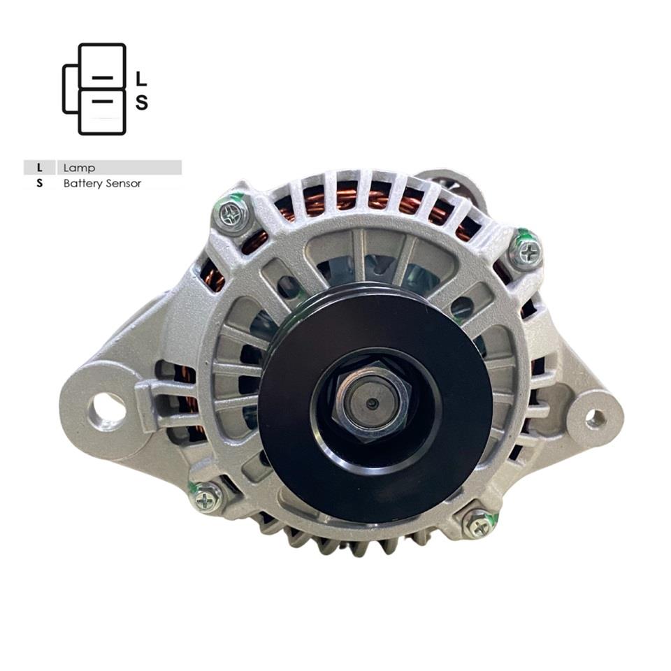 12V ALTERNATÖR DİNAMO MITSUBISHI TİPİ 90 A (L-S) (VAKUMSUZ) MAZDA PICK-UP-MITSUBISHI CANTER/PAJERO