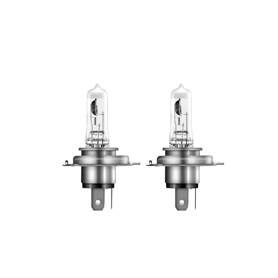 OSRAM 12V H4 AMPUL 60/55W P43T +%100 FAZLA IŞIK NIGHT BREAKER SILVER (2 AD)