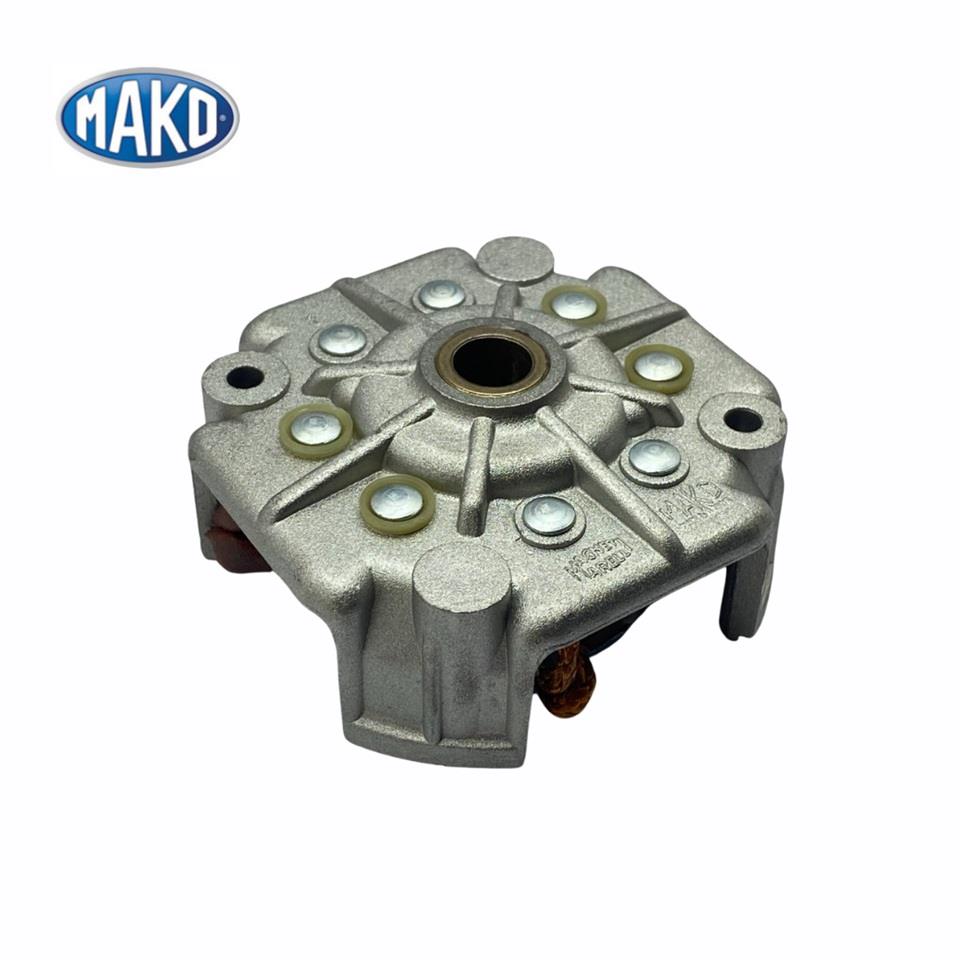 MAKO 12V MARŞ KÖMÜR YUVASI (ARKA KAPAK) (ALÜMİNYUM) (4 KÖMÜRLÜ) DODGE-FIAT-FORD-MF