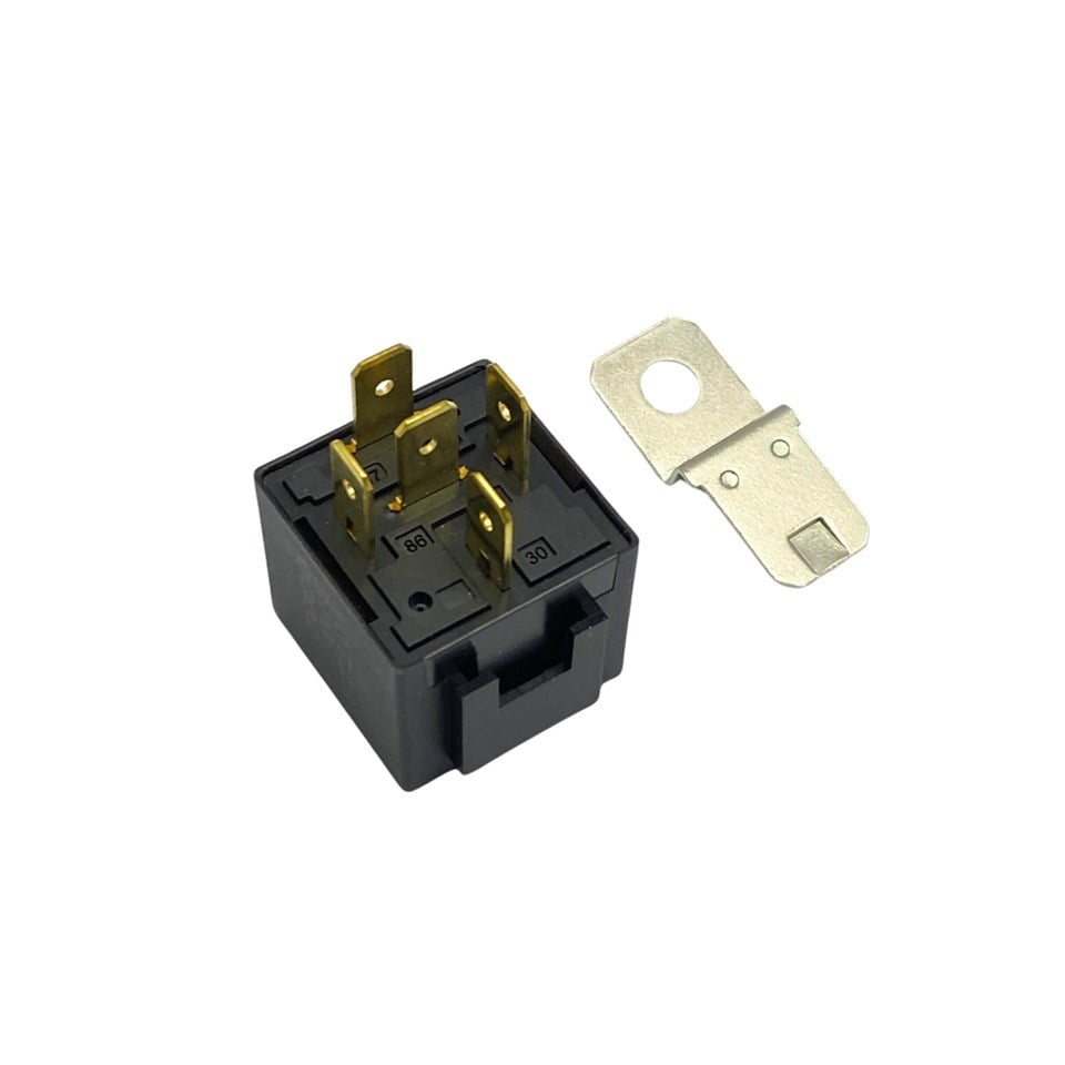 12V RÖLE 5 UÇLU 30 A (TEK PLATİN) (30-85-86-87-87)