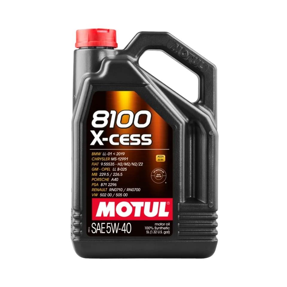 MOTUL 8100 X-CESS 5W-40 A3/B4 MOTOR YAĞI (5 LT)