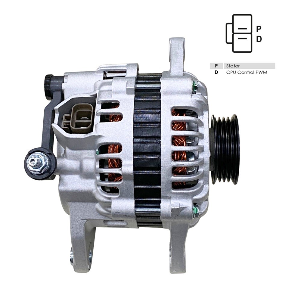 12V ALTERNATÖR DİNAMO MITSUBISHI TİPİ 80 A (P-D) MAZDA 323/5/326/626/MX-5 II/PREMACY/XEDOS