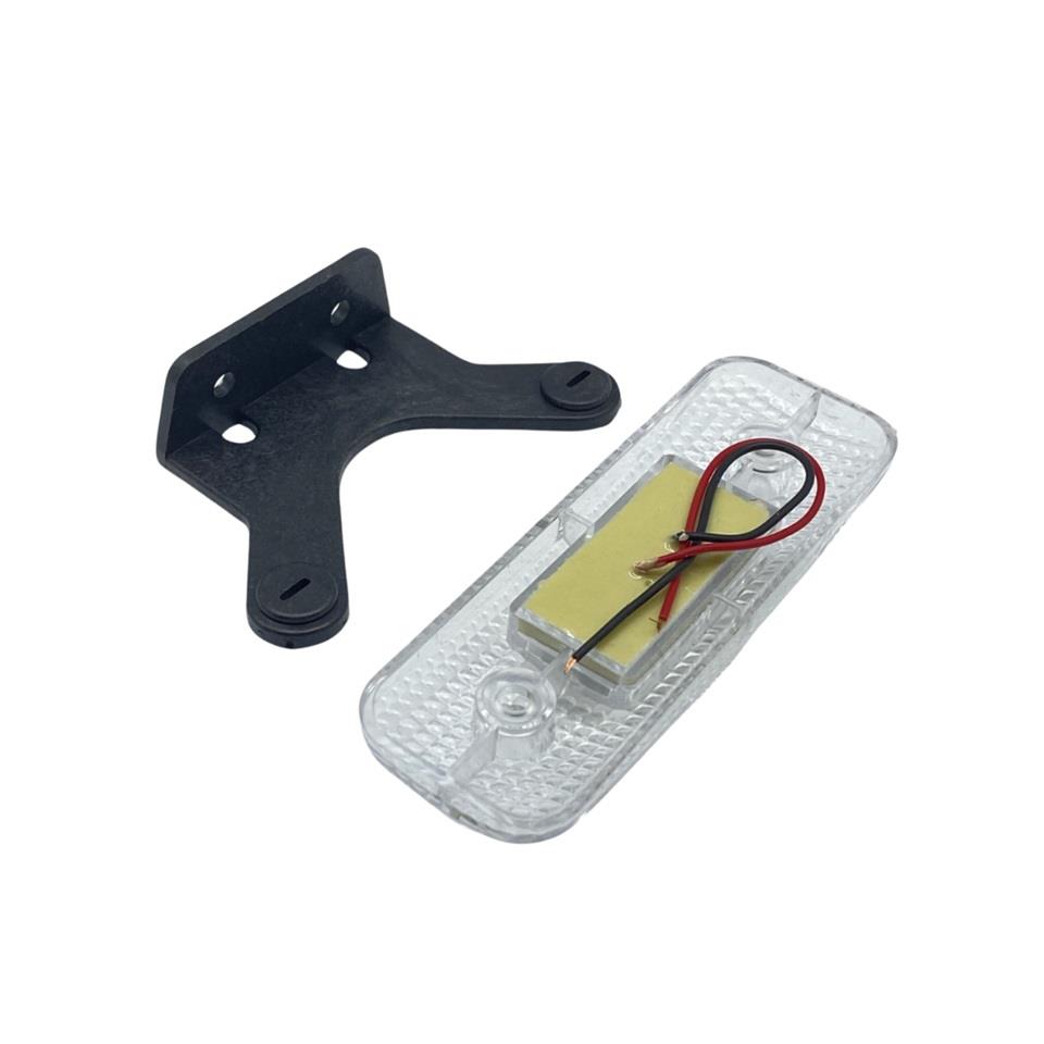 12V-24V YAN PARK LAMBASI DORSE SİDE MARKER BEYAZ YM (9 LEDLİ) (115*39 MM)