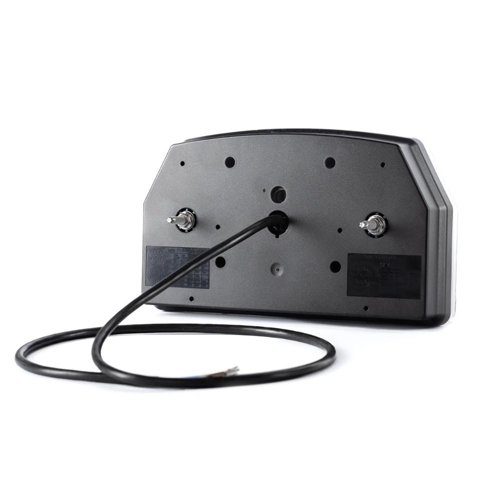 FRISTOM 12V-30V STOP LAMBASI (NEON LEDLİ) (6 FONKSİYONLU) (240*140*58 MM) E9 SOL