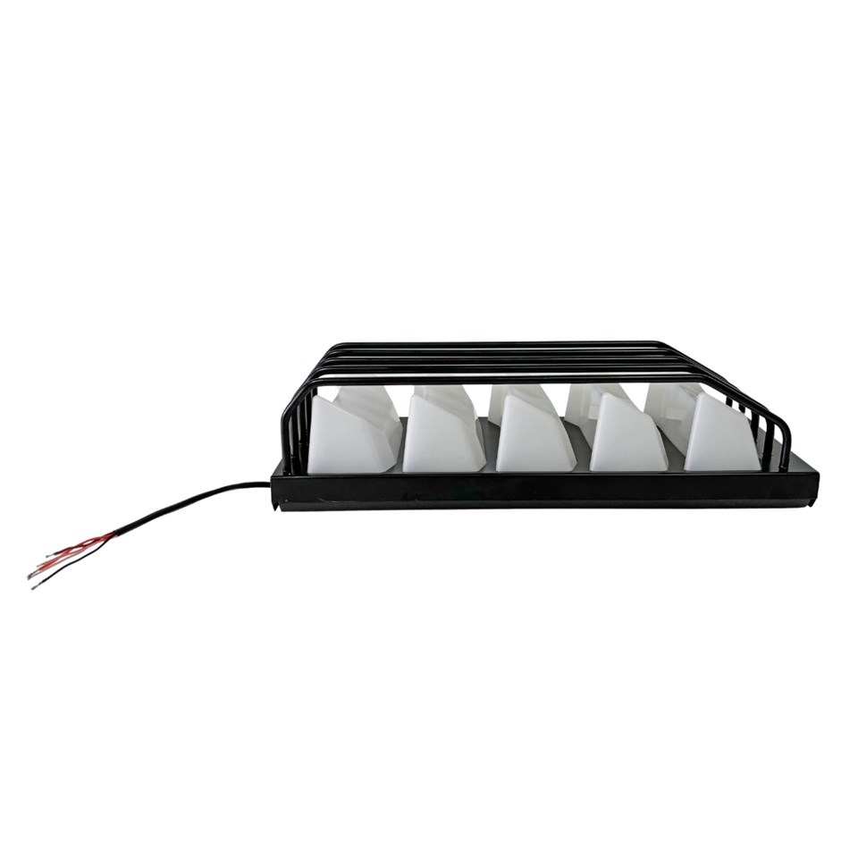 ALLMETEOR 1001-SB 24V STOP LAMBASI (KAYAR SİNYALLİ) (METAL GÖVDE ÇELİK KORUMALI) (396.6*139 MM)