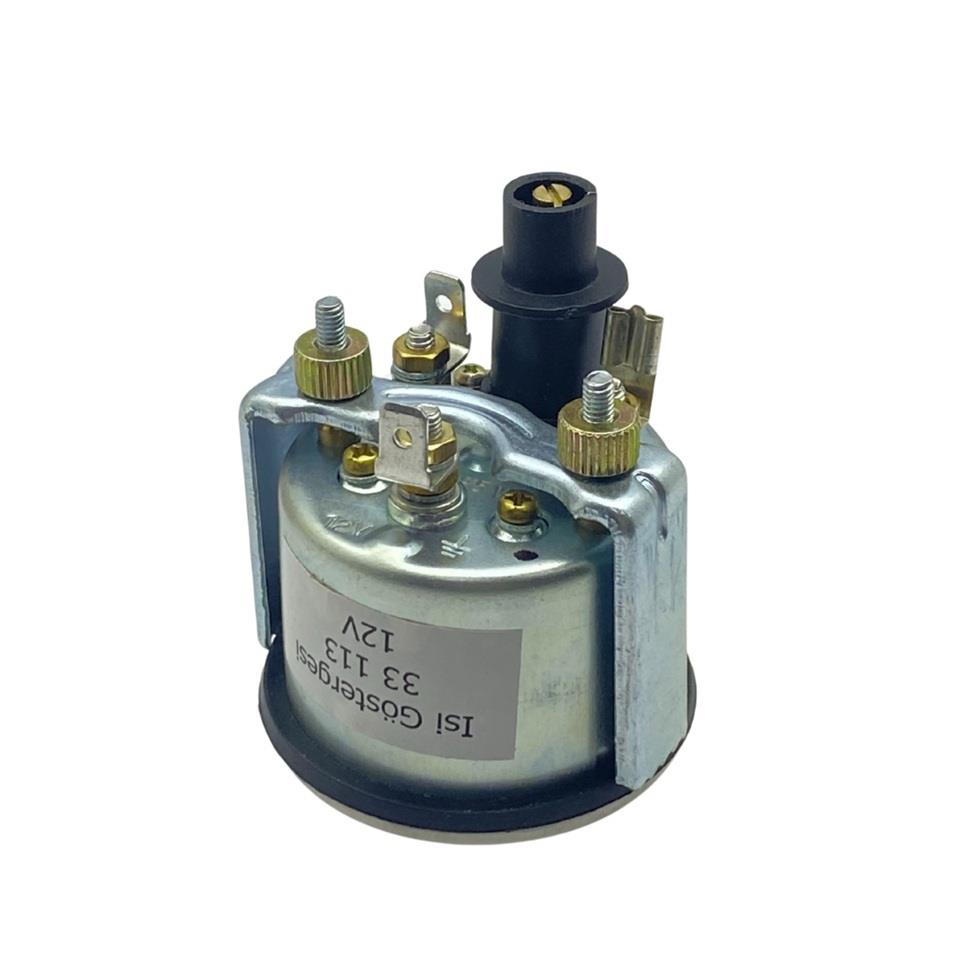 ÖLÇÜSAN 12V HARARET SAATİ (RENKLİ) 52 MM FIAT-MF-NEW HOLLAND TRAKTÖR