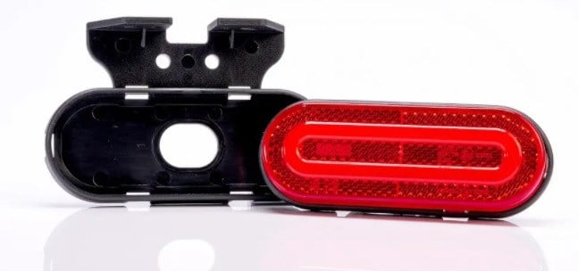 FRISTOM 12V-36V YAN İKAZ LAMBASI DORSE SİDE MARKER KIRMIZI (NEON LEDLİ) E9