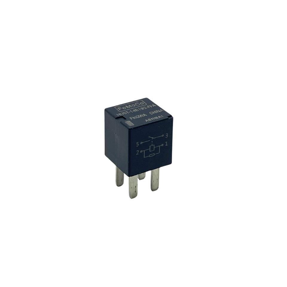 FOMOCO 12V RÖLE 4 UÇLU MİKRO KARE (DİRENÇLİ) (1-2-3-5) OEM FORD
