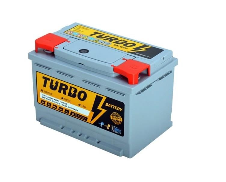 TURBO 12V 70 AH AKÜ EFB 630 A (EN) (START-STOP) (278*175*190)