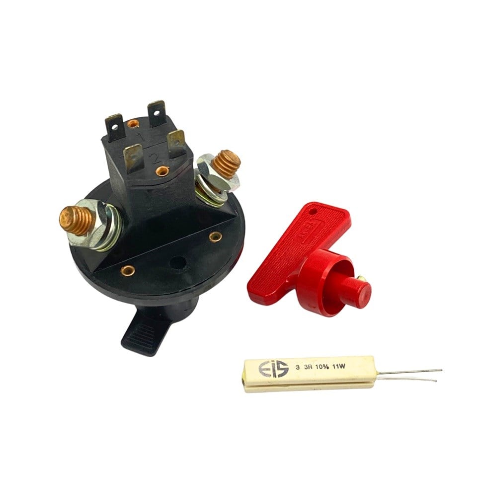 DEVRE KESİCİ PLS (BOBİN İKAZLI) (2 DELİKLİ) (İKİ DELİK ARASI:38 MM)