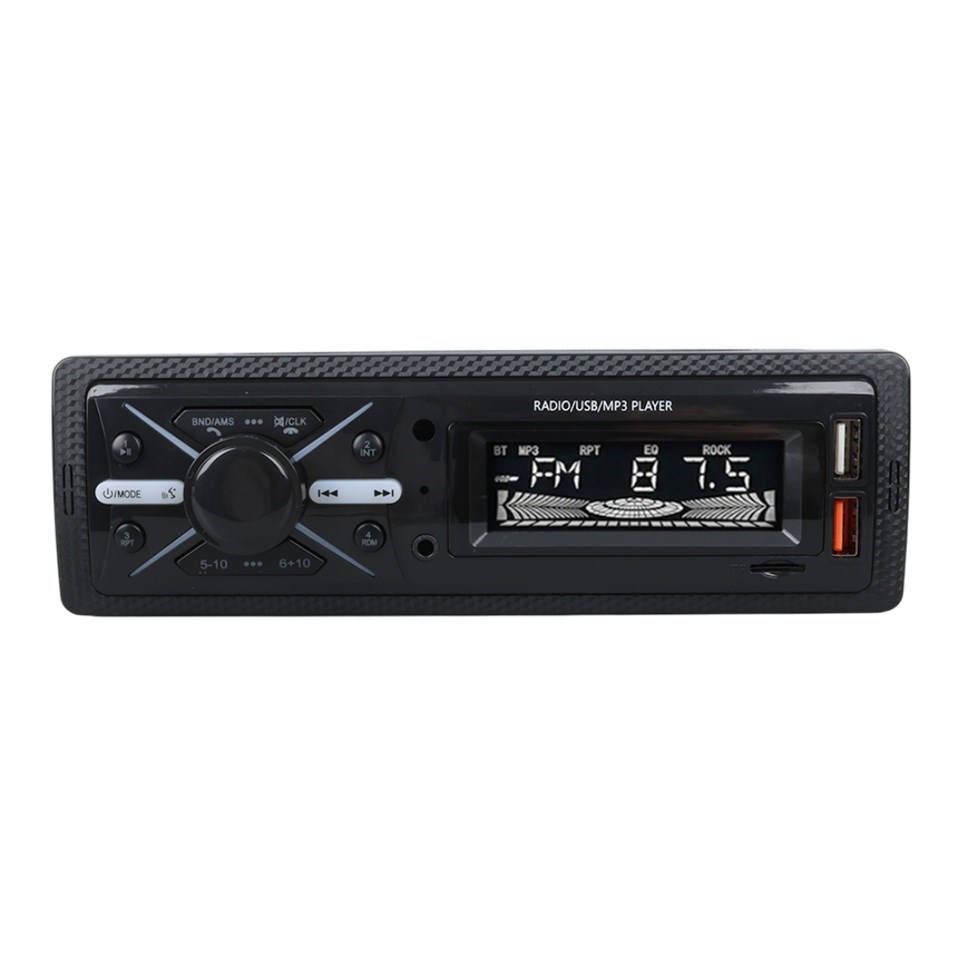 OTO TEYP-RADYO AUX/BLUETOOTH/MP3/SD KART/USB X 2 ŞARJ (UZAKTAN KUMANDALI) (7 RENKLİ)
