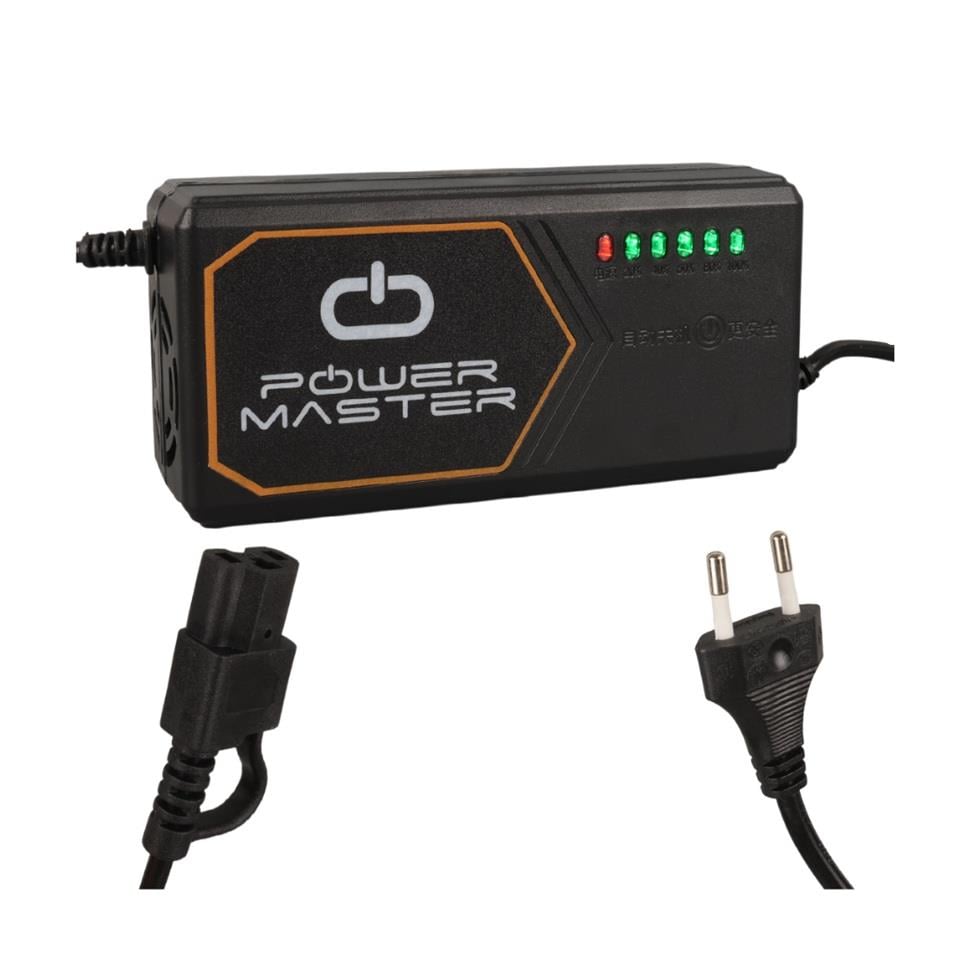 60V ELEKTRİKLİ BİSİKLET ŞARJ REDRESÖRÜ (AKÜ ŞARJ CİHAZI) OTOMATİK 2 A