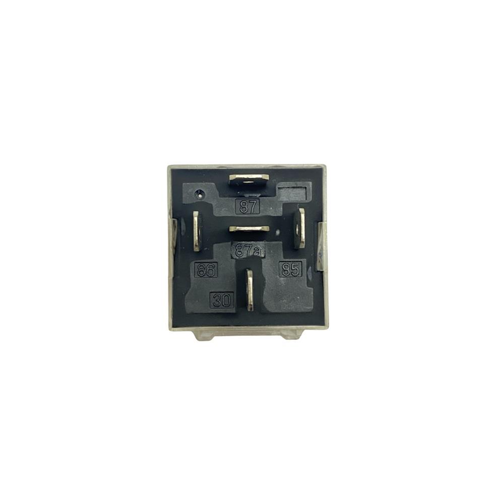 12V RÖLE 5 UÇLU 40 A IŞIKLI (ŞEFFAF) (ÇİFT PLATİN) (30-85-86-87-87a)