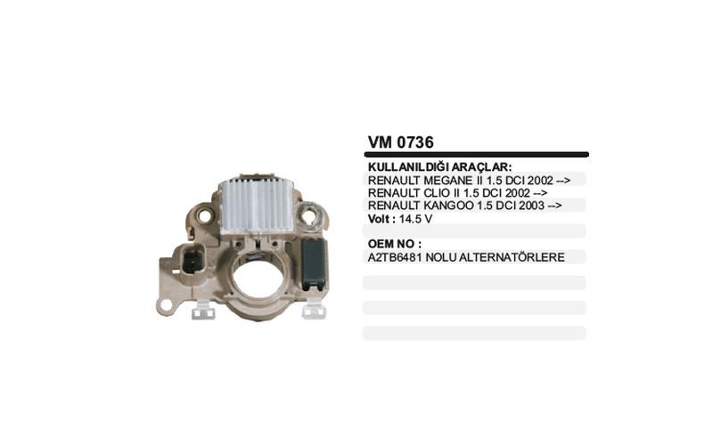 12V KÖMÜRLÜ KONJEKTÖR MITSUBISHI TİPİ (VALEO DİK SOKETLİ)