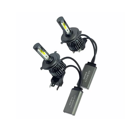 12V H4 DOB LED XENON FAR AMPUL SETİ 6500K 8000 LÜMEN