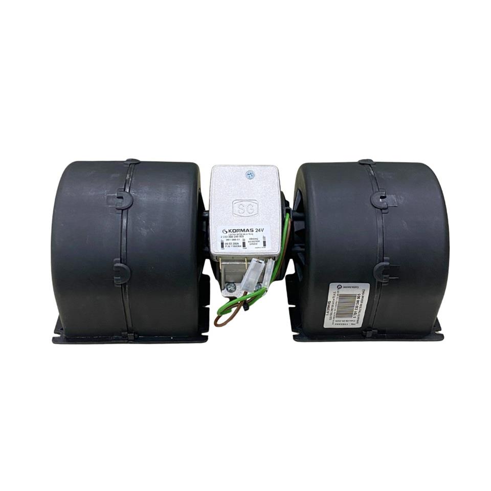 KORMAS 24V KALORİFER MOTORU (BLOWER) (310*116 MM) (3 DEVİR)