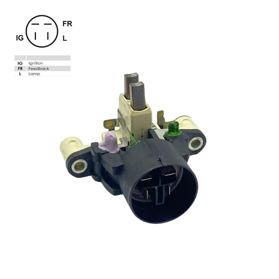 BOSCH 12V KÖMÜRLÜ KONJEKTÖR (4 FİŞ ALTTAN SOKETLİ) (L-R-FR-D) GERMANY HONDA
