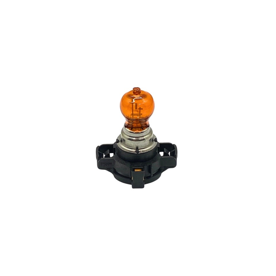 12V SİNYAL AMPULÜ SOKETLİ SARI PY24W