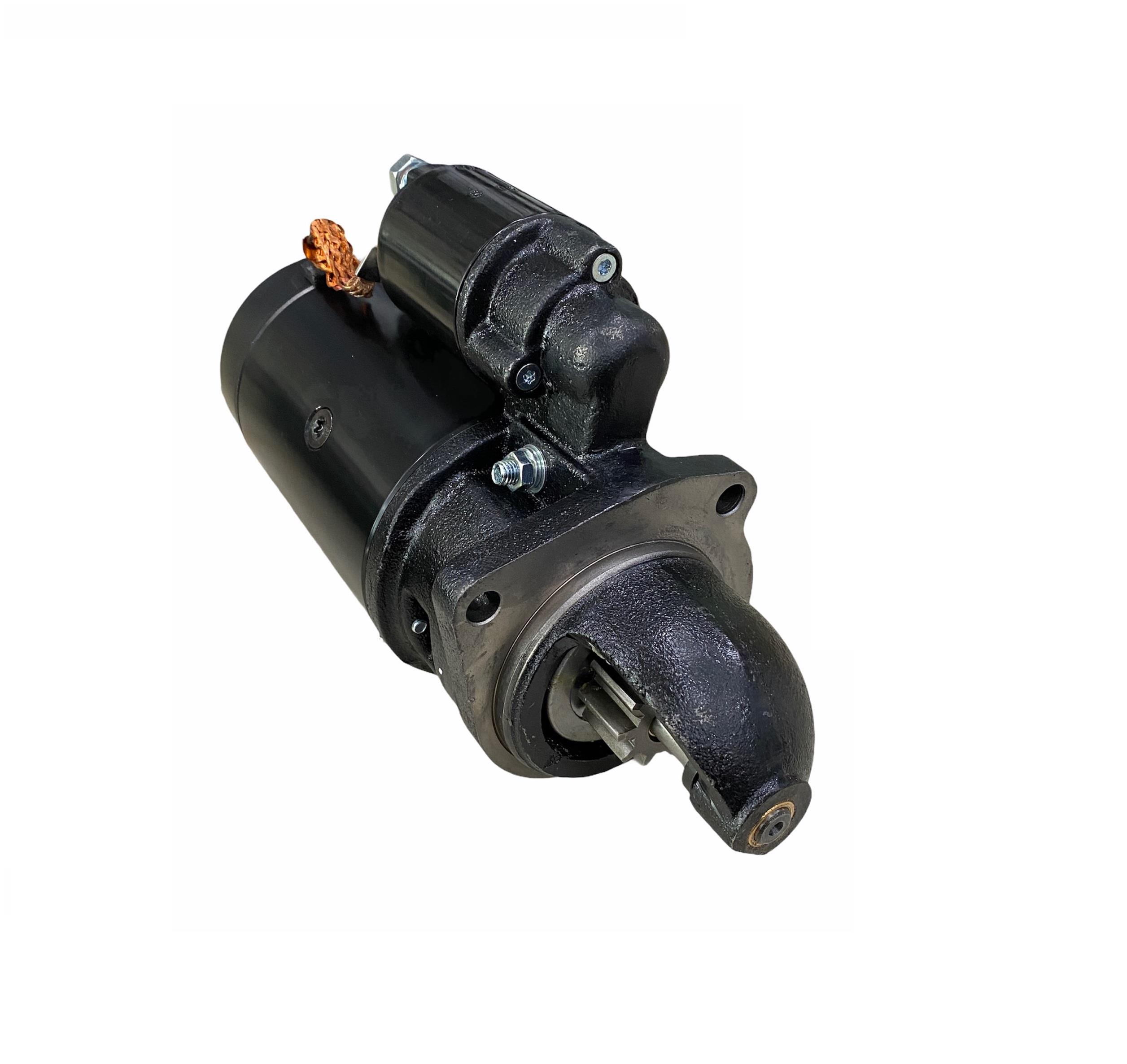 12V MARŞ MOTORU BOSCH TİPİ 10 DİŞ 3 KW CATERPILLAR-CLARK-DODGE-HATTAT-JCB-LINDE-MASSEY FERGUSON