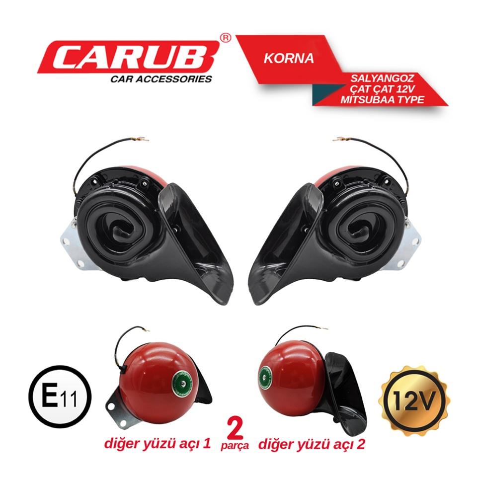12V ÇAT ÇAT KORNA MITSUBA TİPİ (ORJINAL TİP)