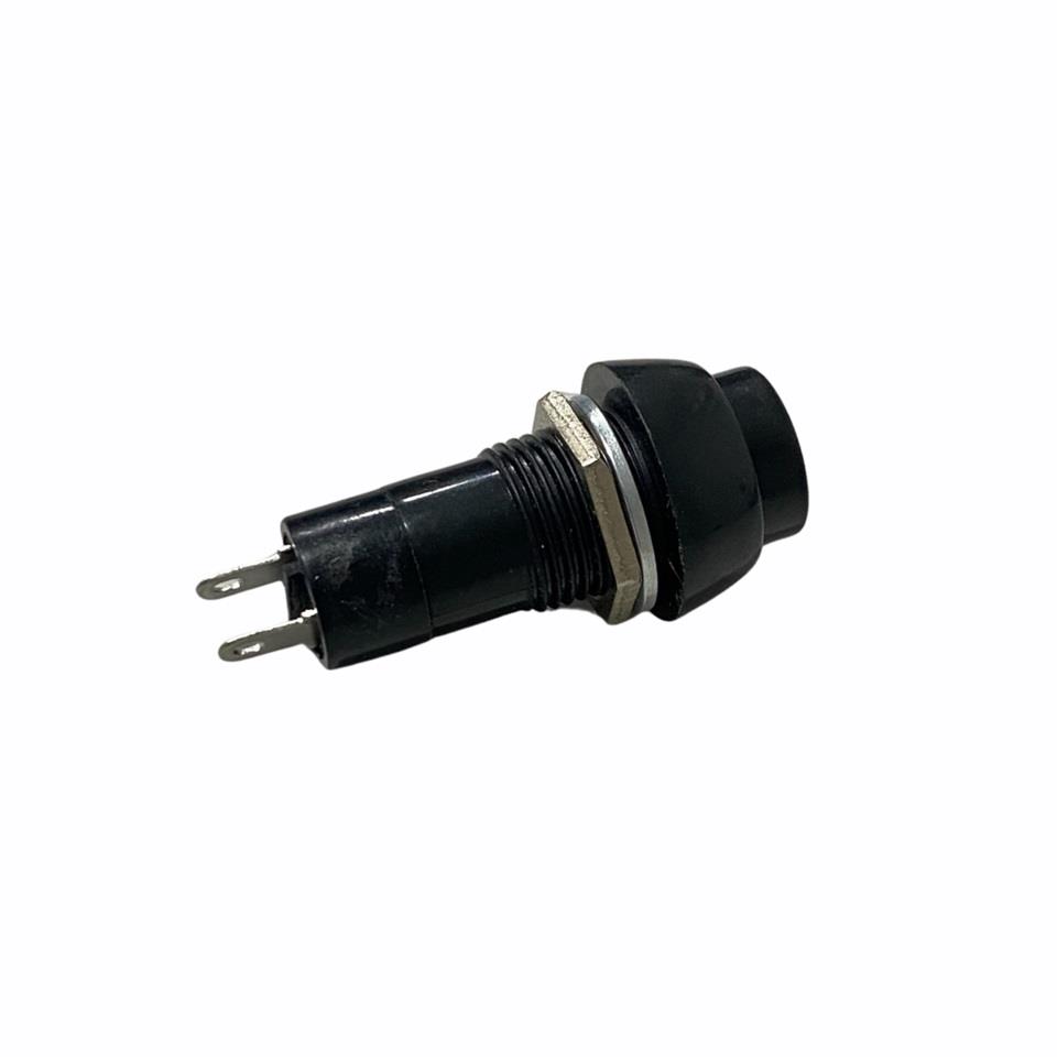 MİNİ BUTON PLS YAYLI (12 MM) SIYAH