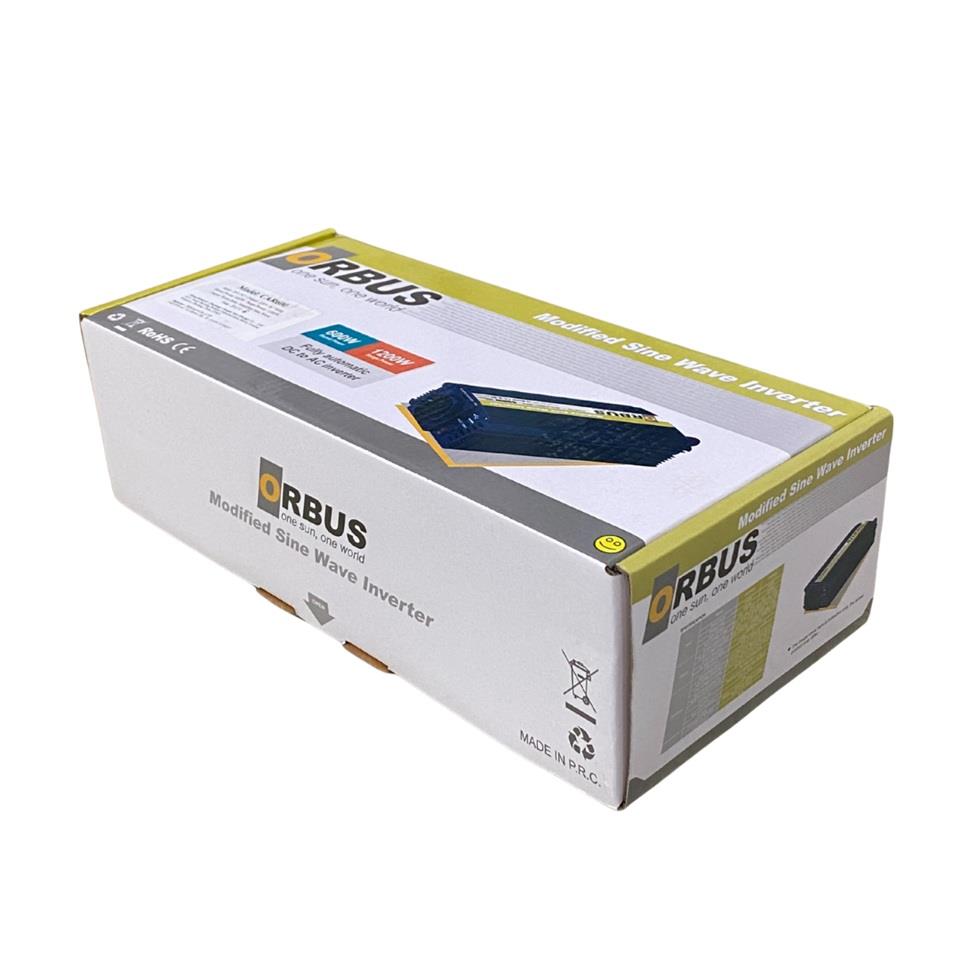 ORBUS 24V DC > 230V AC İNVERTER 600W (MODİFİYE) (ÇAKMAK FİŞLİ-MAŞALI)