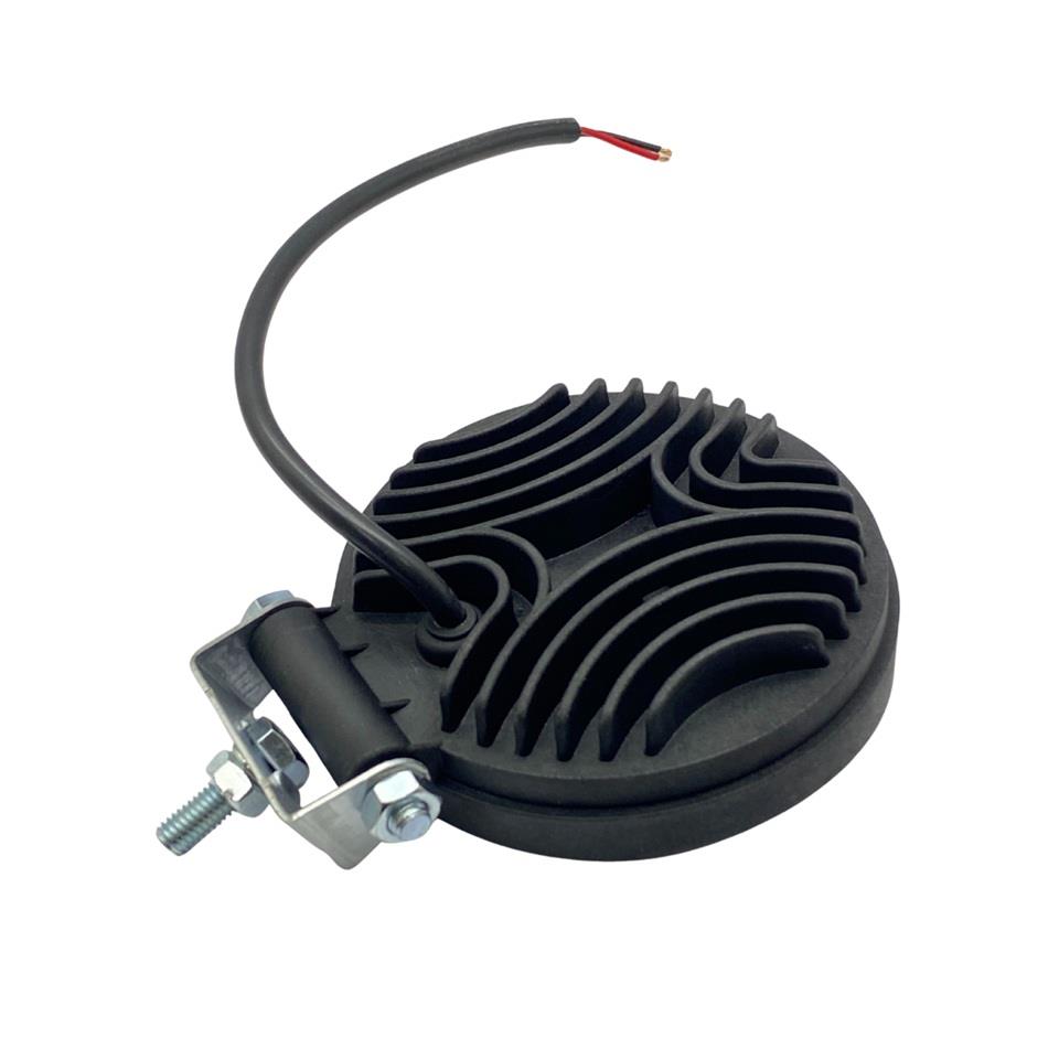 10V-80V ÇALIŞMA LAMBASI YUVARLAK 42W (14 LEDLİ) (114*25 MM)