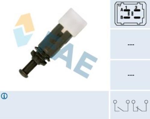 FAE FREN MÜŞÜRÜ KARE SOKET (4 FİŞ) RENAULT CLIO/KANGOO/ESPACE/LAGUNA/MASTER/TWINGO