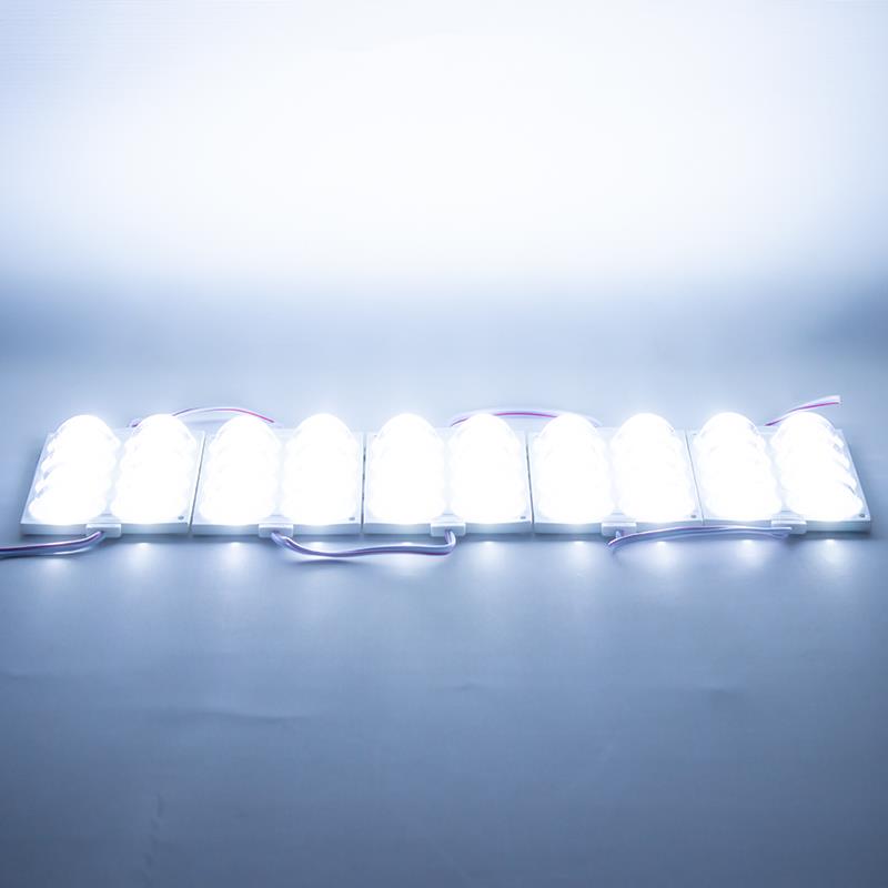 12V MODUL LAMBA 6-LEDLİ (CAMLI) BEYAZ (92*73 MM)