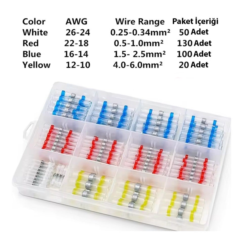 KABLO BİRLEŞTİRİCİ SET (300 PARÇA)