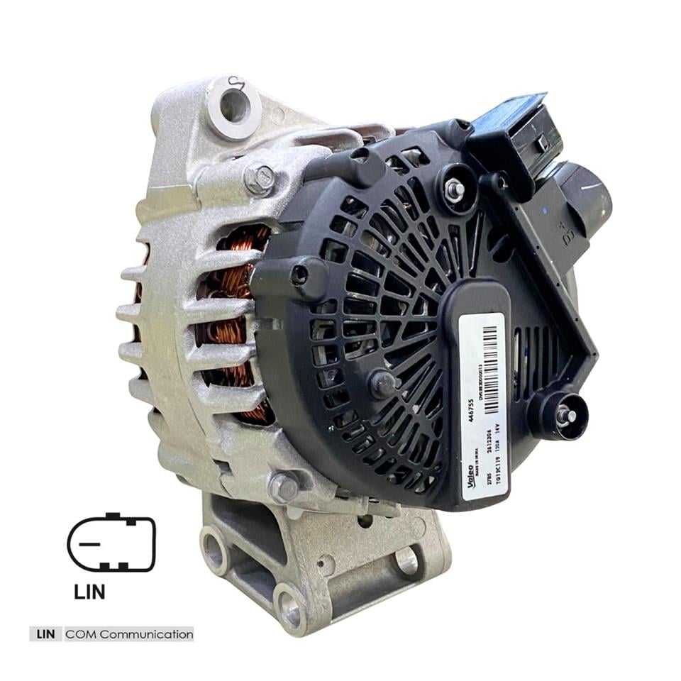 VALEO 12V ALTERNATÖR DİNAMO 120 A (TEK FİŞ) (LIN) FORD FIESTA/FOCUS 2008-2014