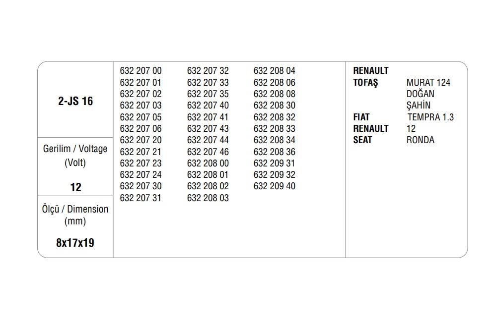 MEGA MARŞ KÖMÜRÜ JSX-16 (2 AD)